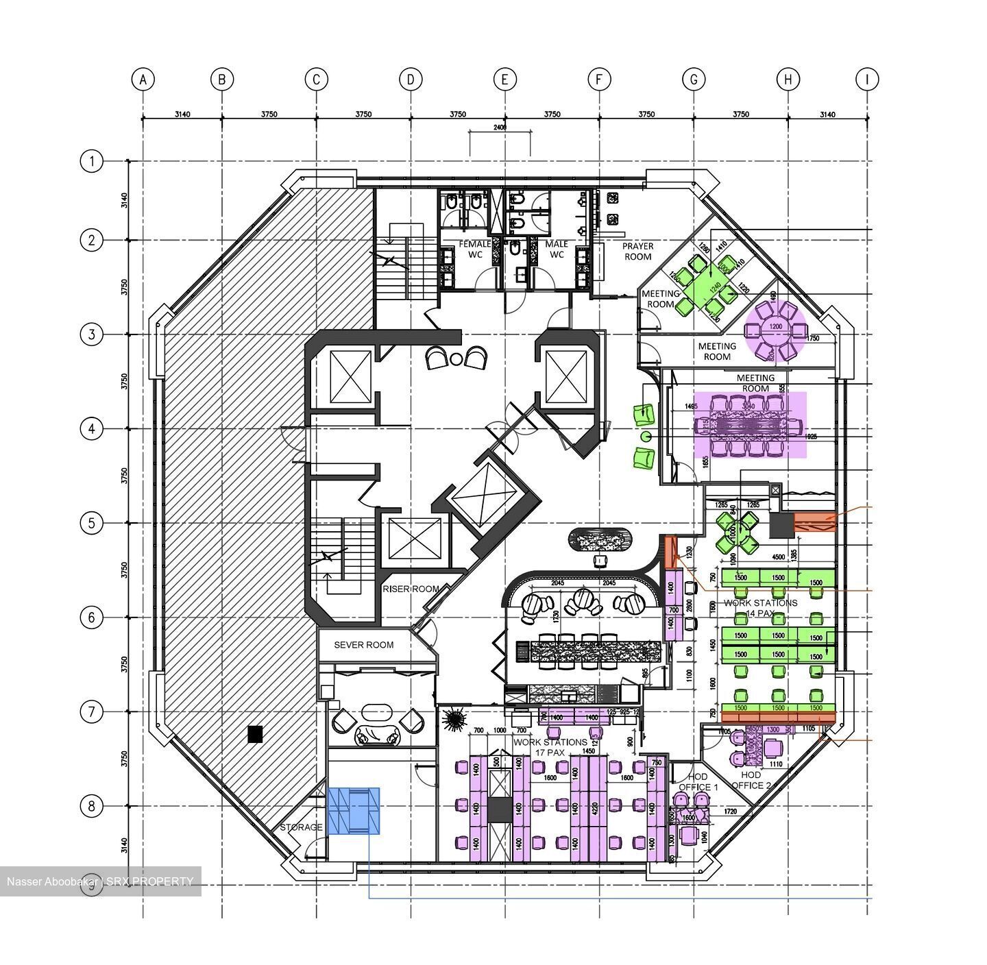 The Octagon (D1), Office #571733681